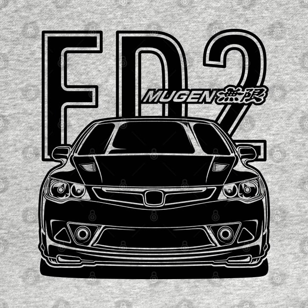 FD2 Mugen (Black Print) by WINdesign